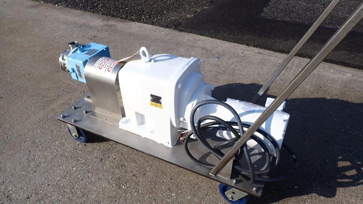 Used Fristam FKL15 SS Positive Displacement Pump, SS Base