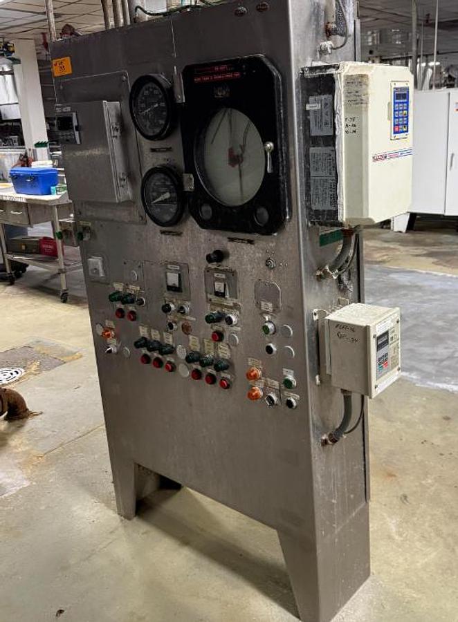 Used Heat & Control Continuous Gas Fryer, Top Hold Down Belt