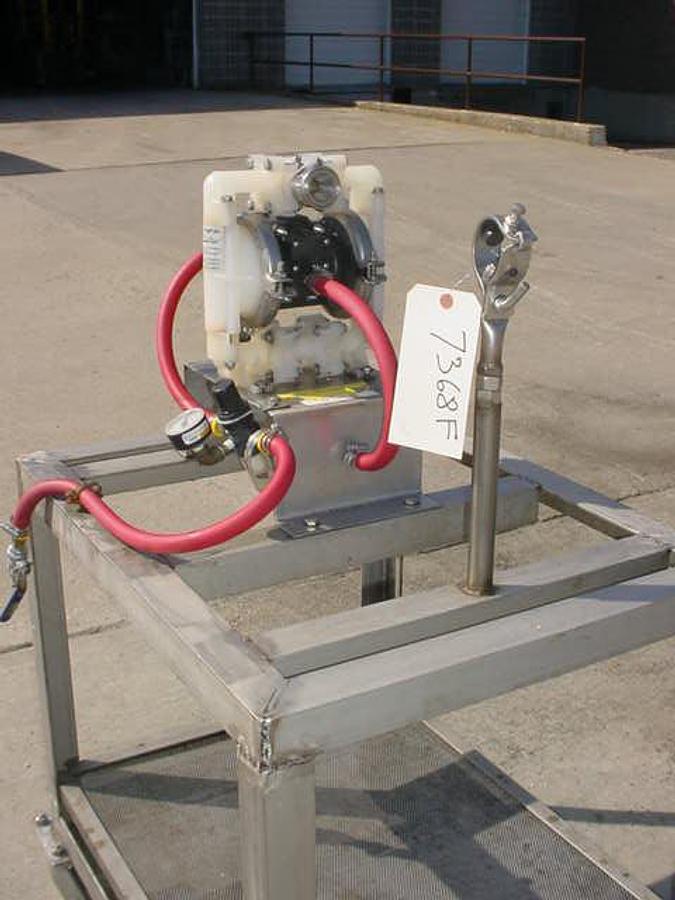 Used All-Flo Bkd-5 Air Operated Double Diaphragm Pump