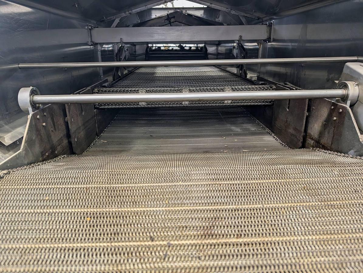 Used Mastermatic 12-34 Stainless Steel Continuous Gas Fryer