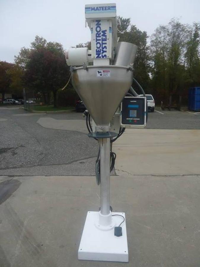 Used Mateer Burt 1900 Single Auger Pedestal Filler