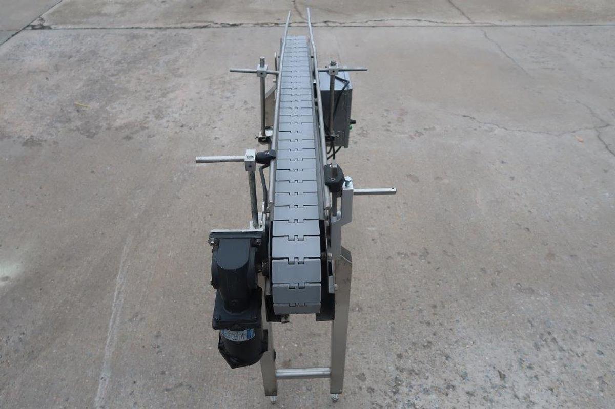 Used 3-1/4 In. Wide X 45 In. Long Conveyor, Variable Speed