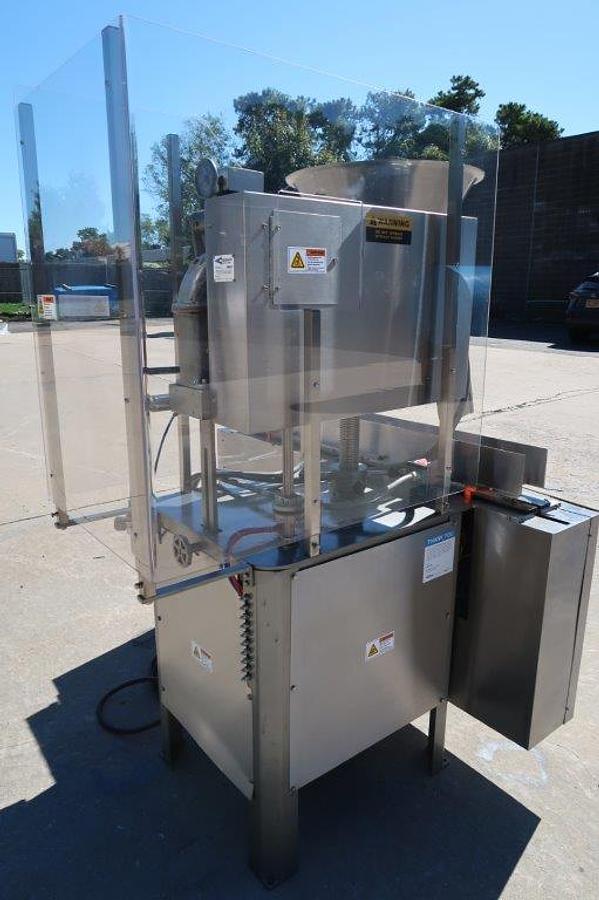 Used Cozzoli Single Head Fully Automatic Piston Filler, up to 72 ounces, Mfd. 2017