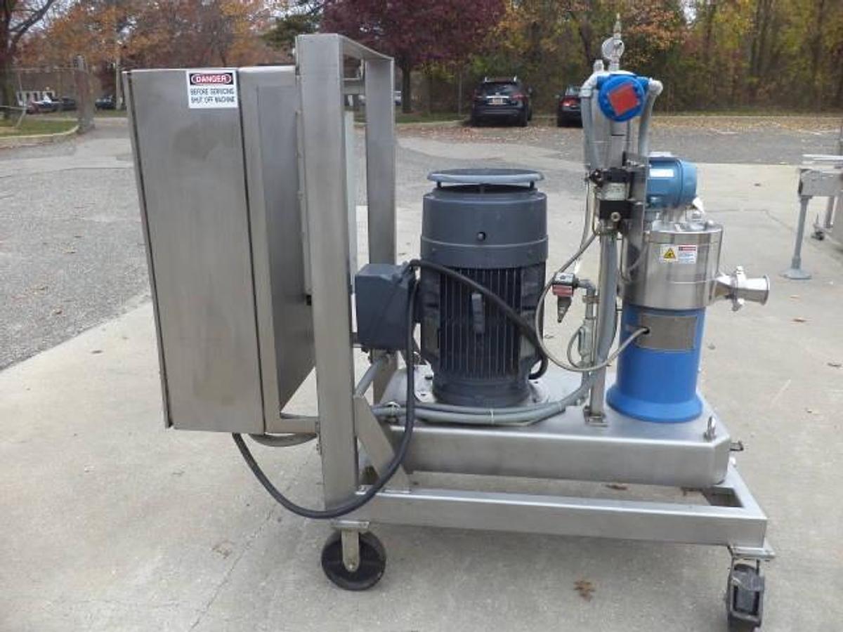 Used IKA DR 2000/20 Stainless Steel High Shear Dispax-Reactor, 50 HP