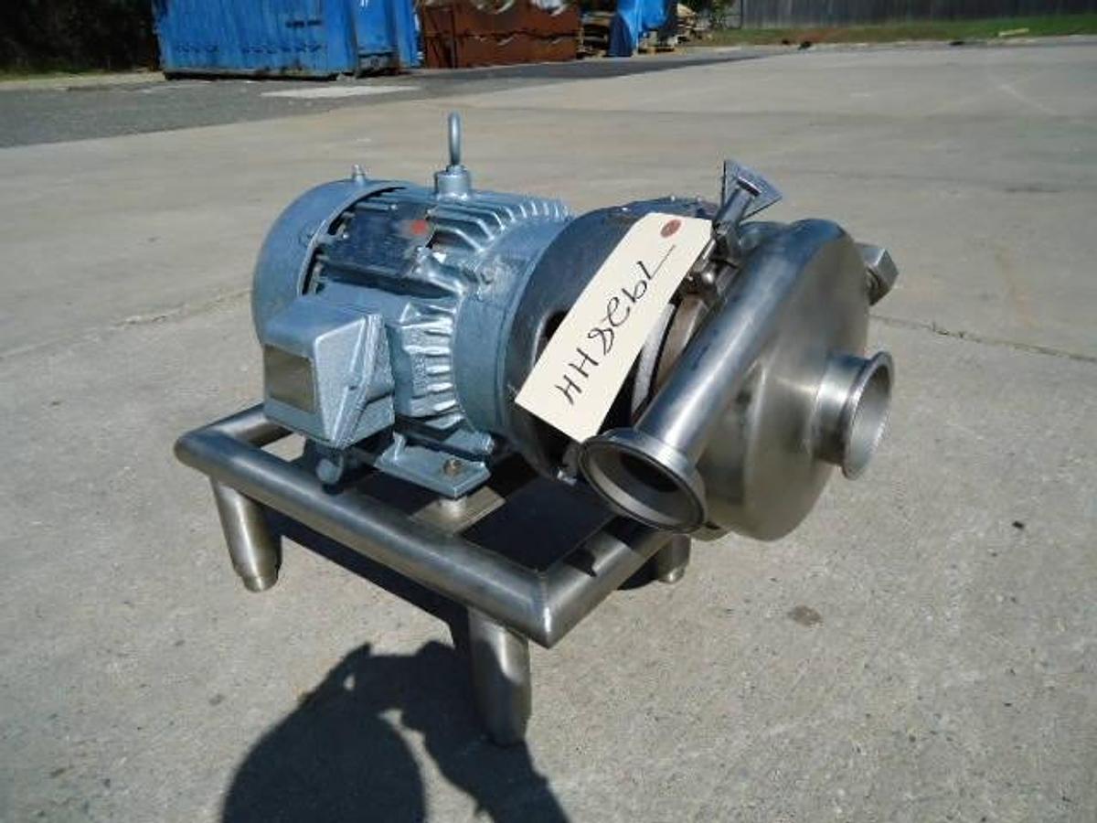 Used Crepaco 3 In. X 2 In. Stainless Steel Centrifugal Pump, 5 HP