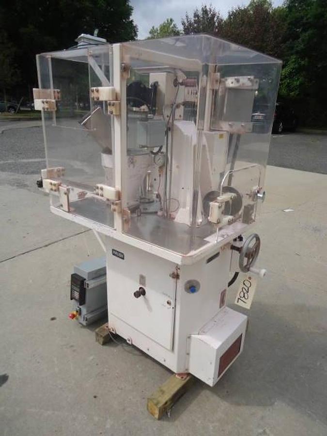 Used Kemwall Rotary Powder Compacting Press, Hydraulic-