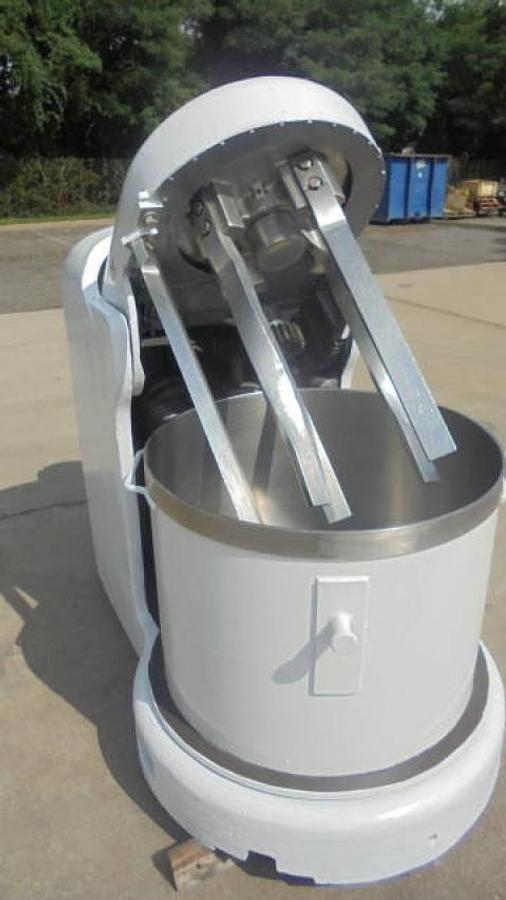 Used 100 Gallon Day Stainless Steel Pony Mixer, Tilt Out Head