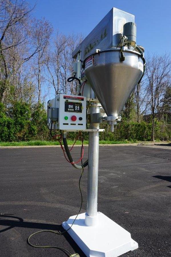 Used All Fill Single Auger Powder Filler, Foot Switch Actuated wl Opti-Mate Controller