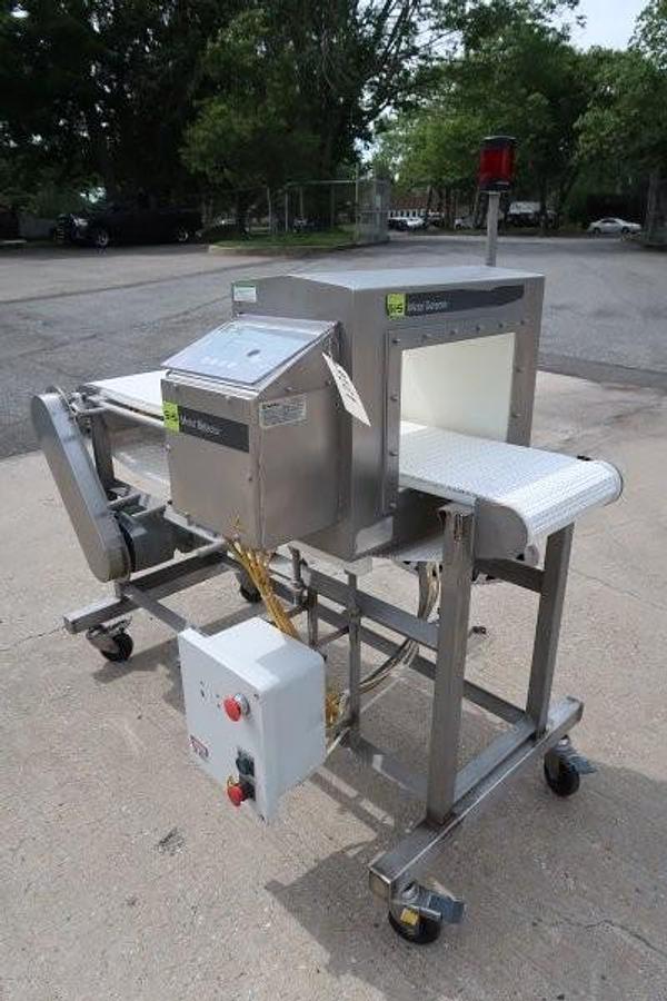 Used Sesotec Conveyorized Metal Detector