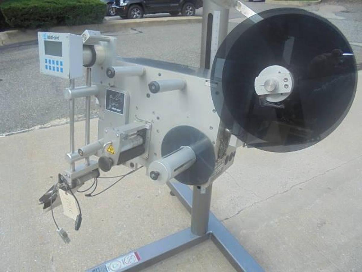Used Label-Aire 3115 Pressure Sensitive Label Applicator, Single Phase