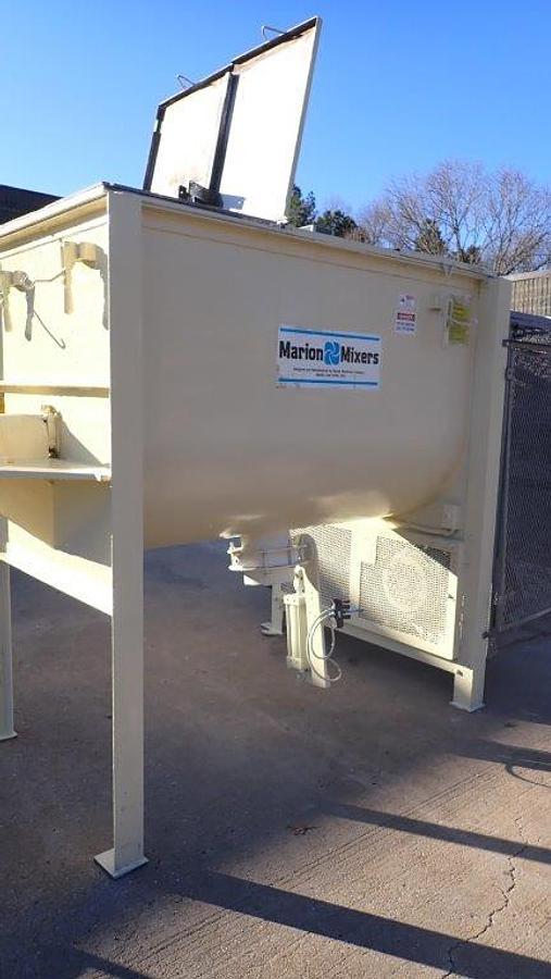 Used Marion 45 Cu. Ft. Batch Plow/ Paddle Mixer, 30 HP