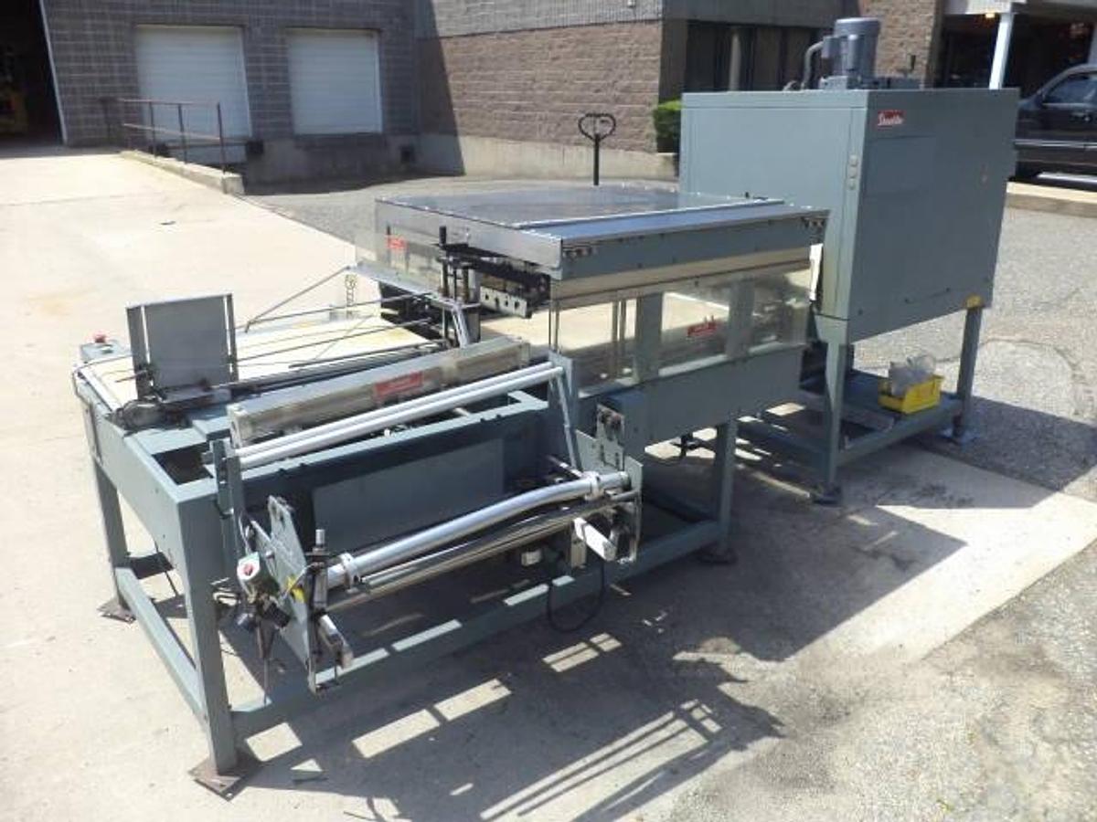 Used Shanklin A-27A “L” Sealer With Shrink Tunnel
