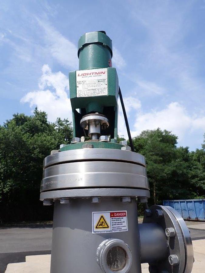 Used 100 Gallon Theo Walter Copperworks Stainless Steel Agitated Reactor, Vacuum
