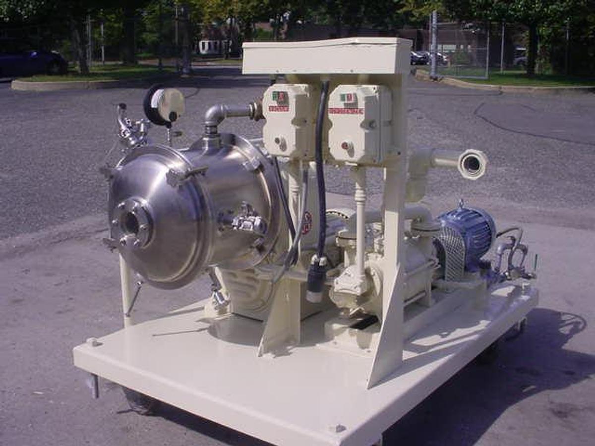Used Cornell Versator-Dearator, D16 Ss Sanitary, Xp, W-Vacuum Pump