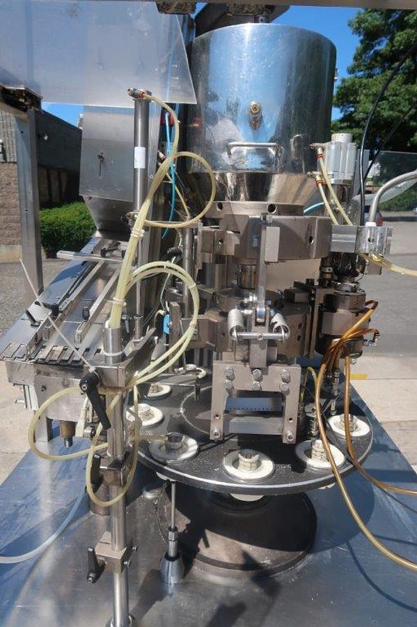 Used Axomatic “AXO-1000Matic” Tube Filling and Sealing Machine, Misc. Tooling