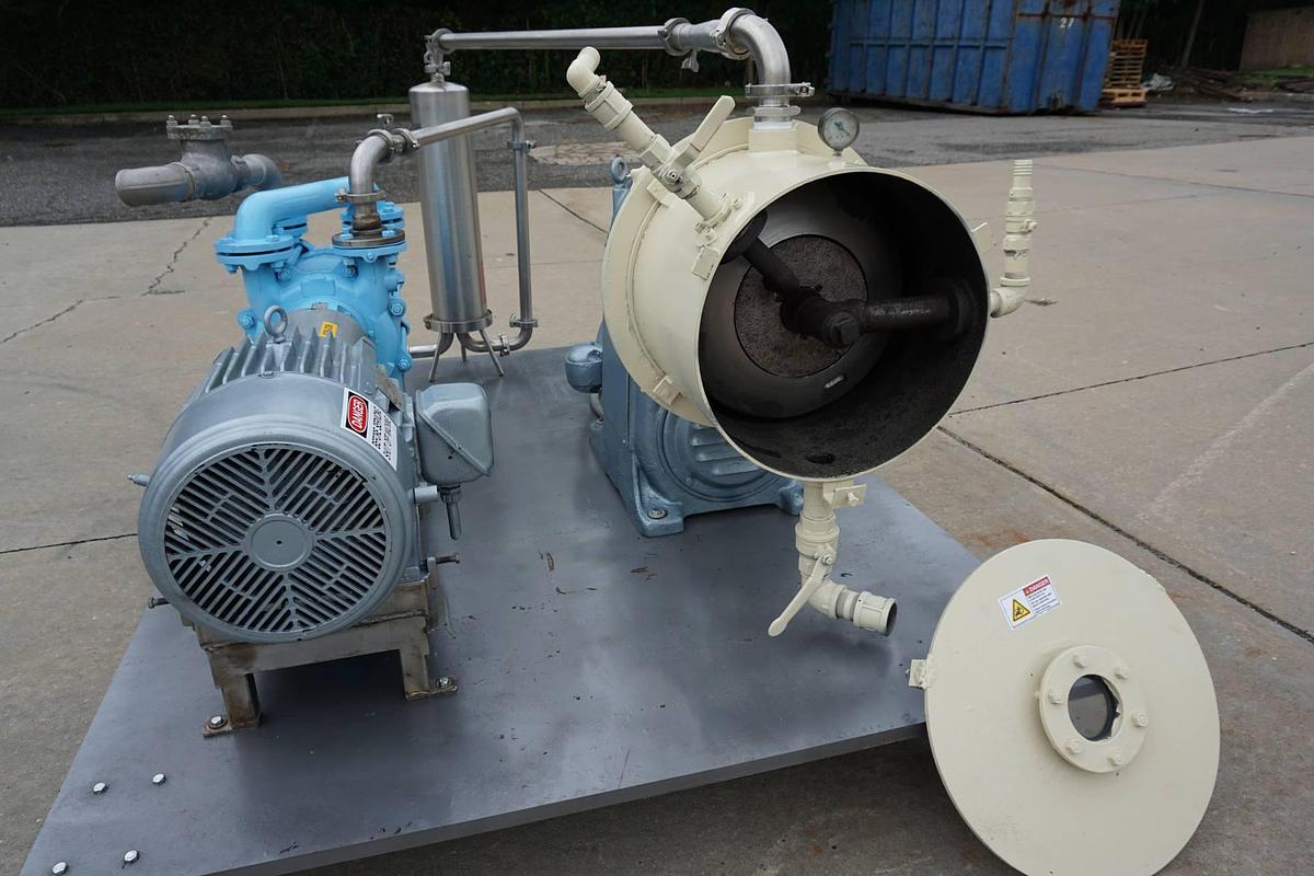 Used Cornell D16 Versator Deaerator With SIHI Vacuum Pump