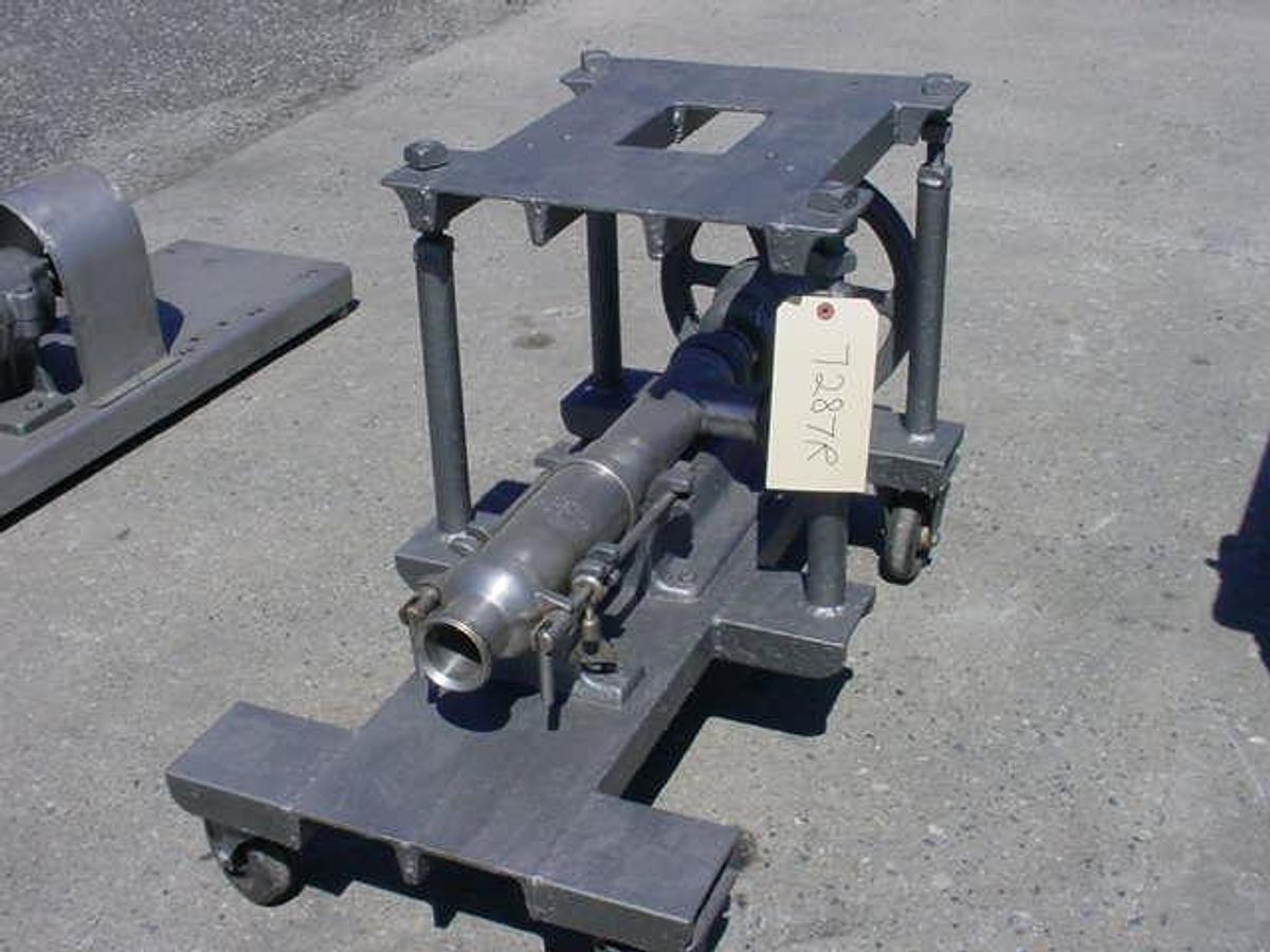 Used MOYNO 2″ X 2″” SANITARY PROGRESSIVE CAVITY PUMP, No Motor