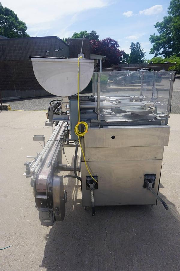 Used Simplex Four Head Automatic Piston Filler