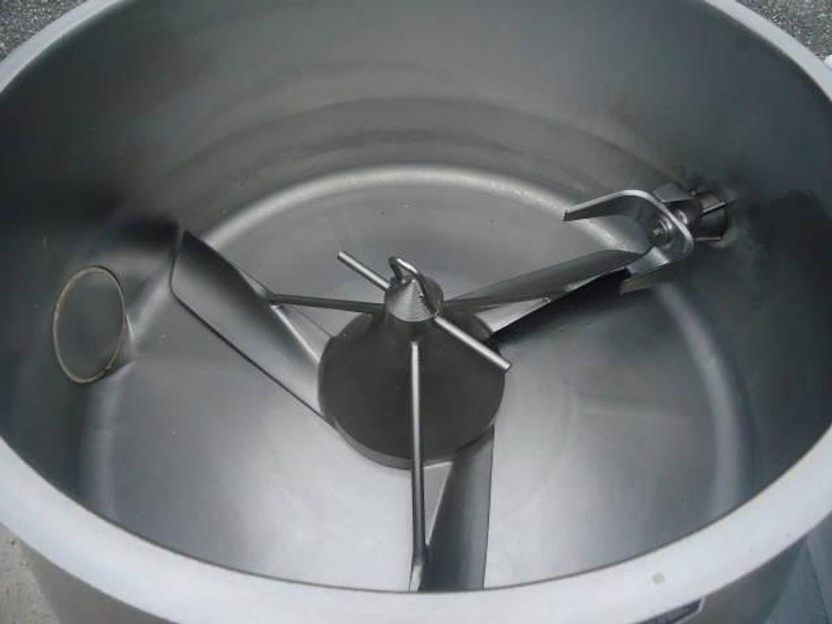 Used Diosna P 250-A Stainless Steel Mixer-Granulator, 250 Liter