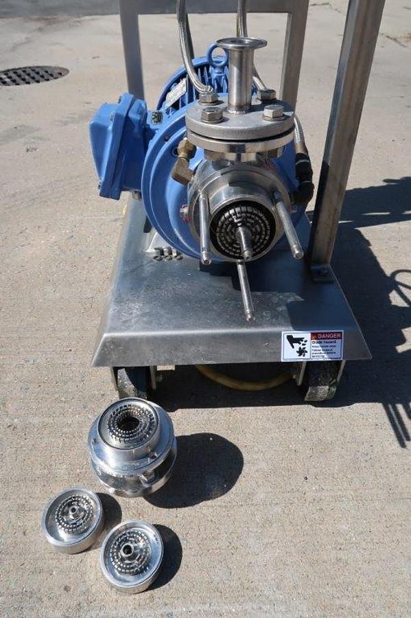 Used IKA DR3-6/6A SS Multi-Stage Inline High Shear Mixer, 10HP, XP