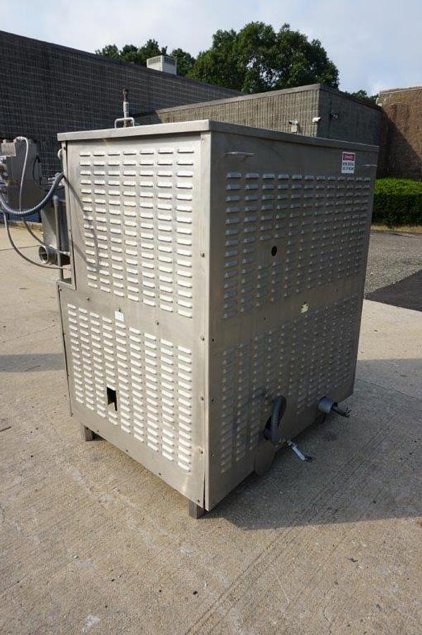 Used Waukesha/Cherry Burrell 2,400 GPH Homogenizer/Plunger Pump, 75 HP Motor
