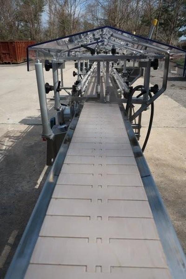 Used Kalish 21.5 Ft. Long SS Bottle Conveyor