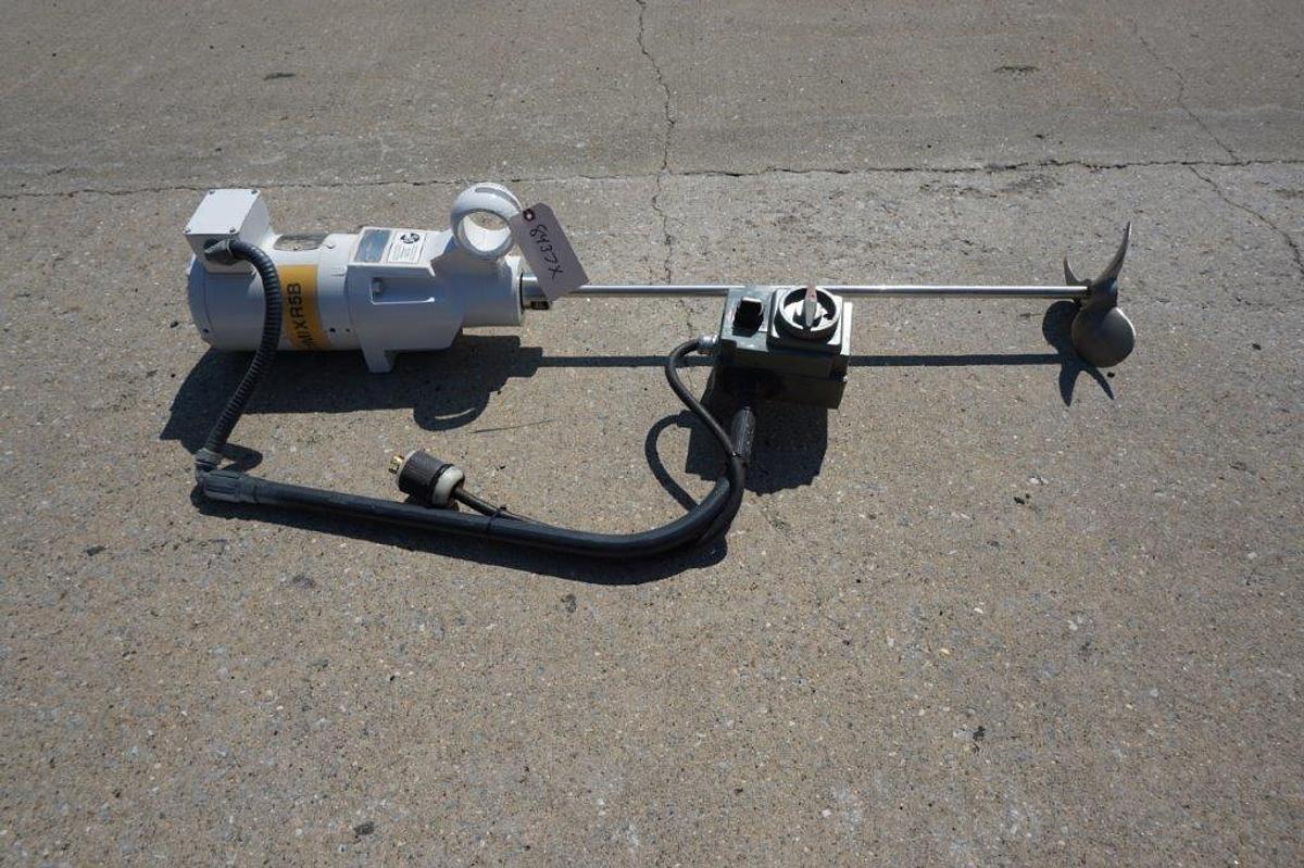 Used .5HP Portable Agitator, 8.5 In. Diameter Propeller