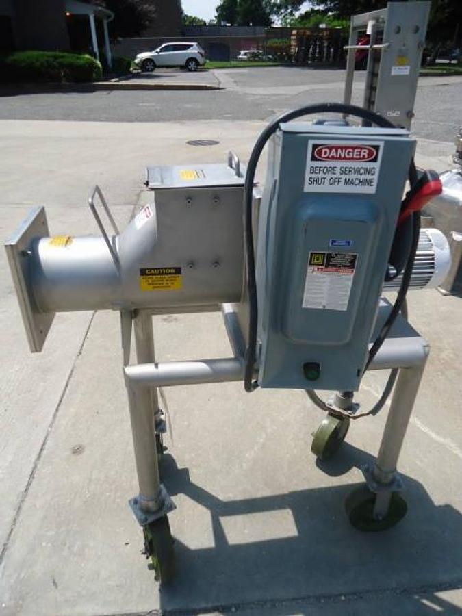 Used Stainless Steel Portable Extruder