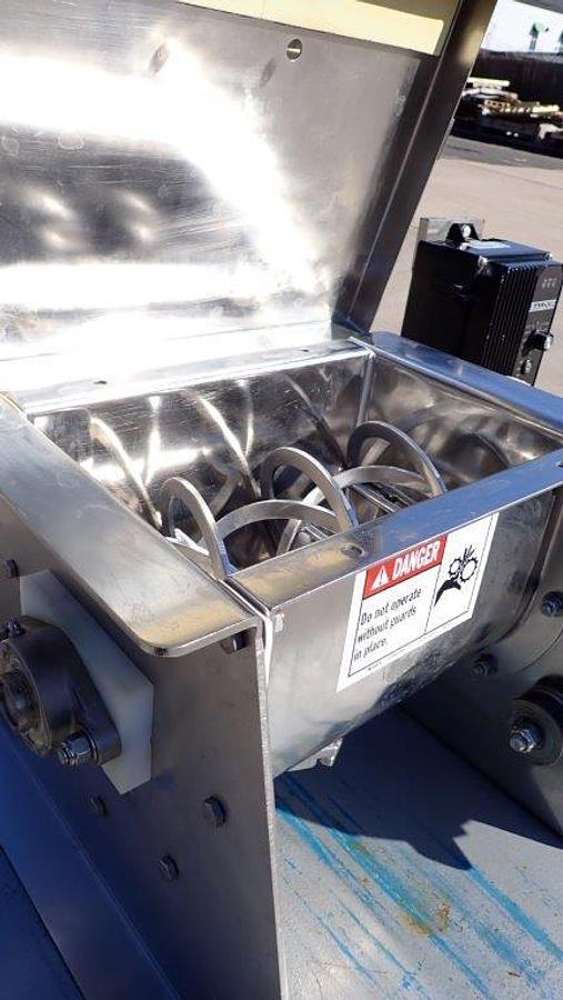 Used Anderson Dahlen Lab/Pilot Plant SS Double Ribbon Blender