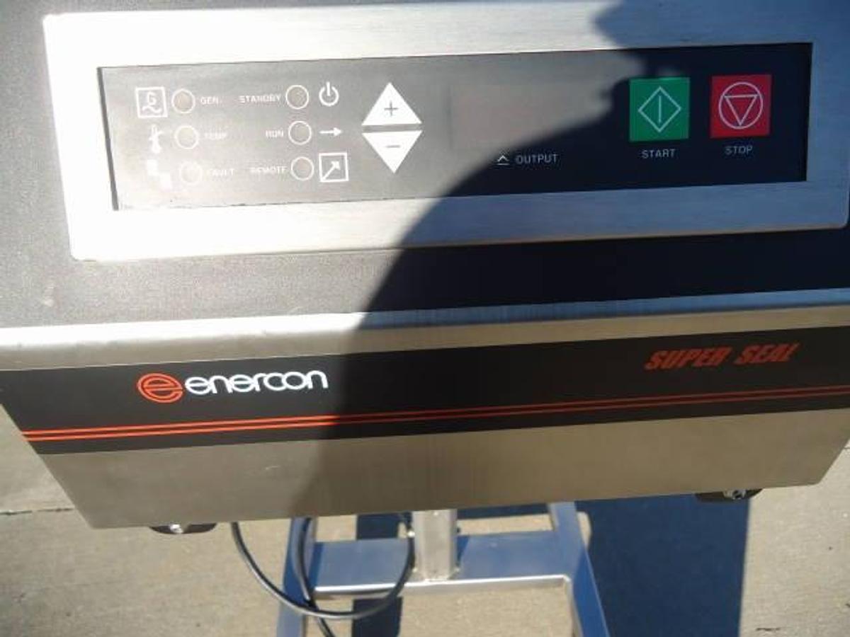 Used Enercon Super Seal Induction Cap Sealer, Air Cooled