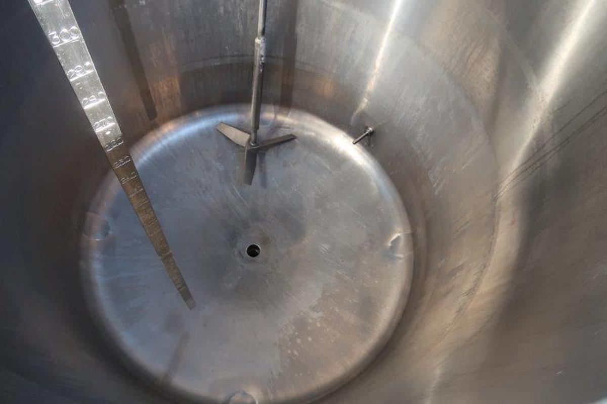 Used 300 Gallon APV Crepaco Stainless Steel Mix Tank