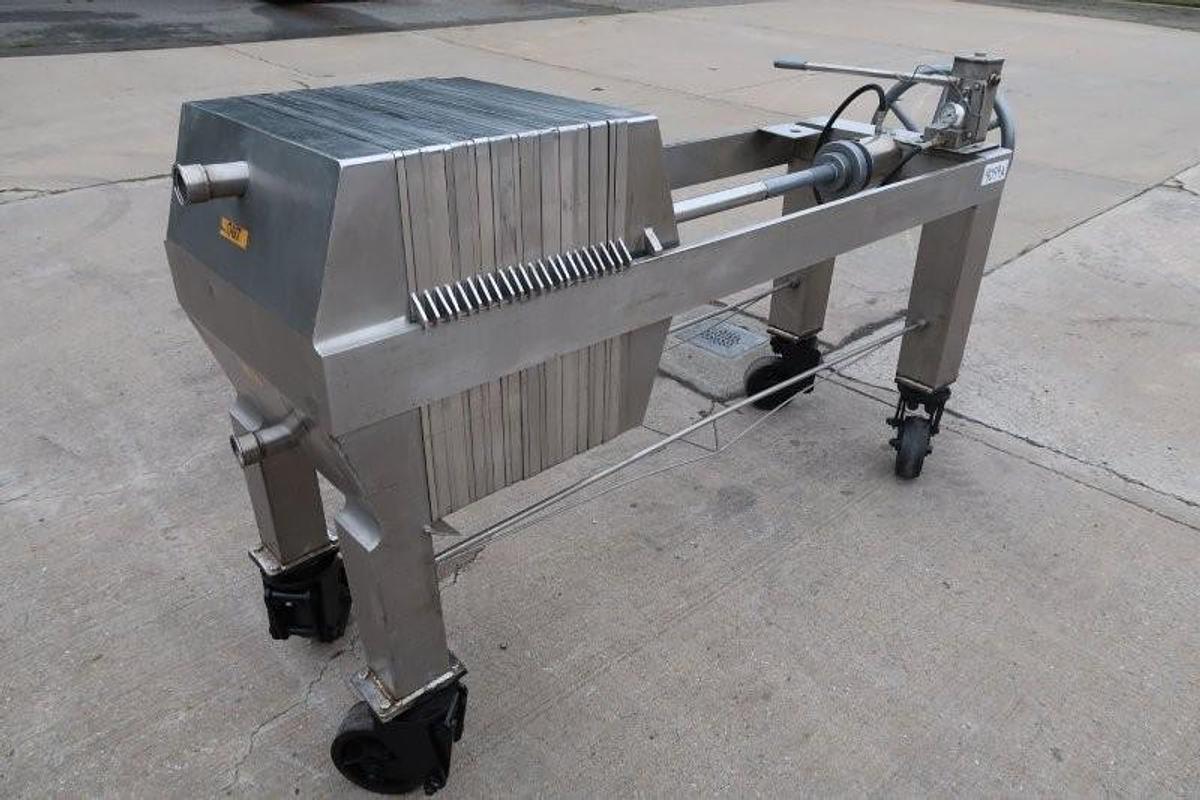 Used Plate and Frame Filter Press, SS