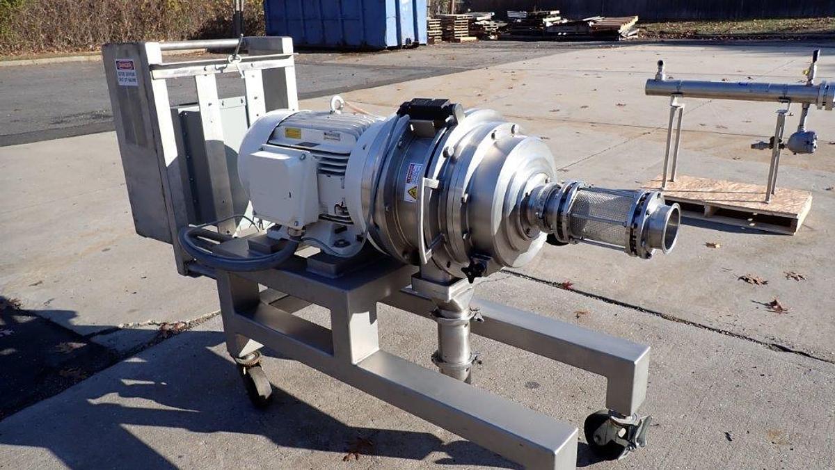 Used FrymaKoruma MK-250 Stainless Corundum Stone Mill, 50HP