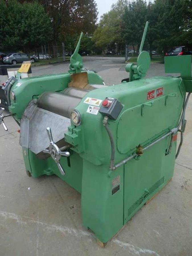 Used Lehmann 13 In. X 32 In . Three Roll Mill, Sight-O-Matic Control