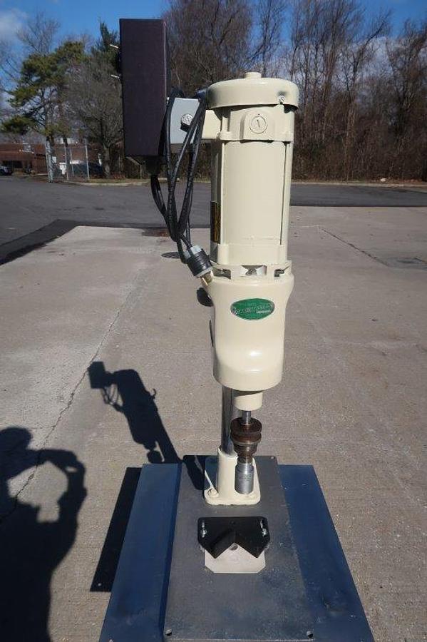 Used Swanmatic 49-PC Tabletop Capper, Single Phase Electrics