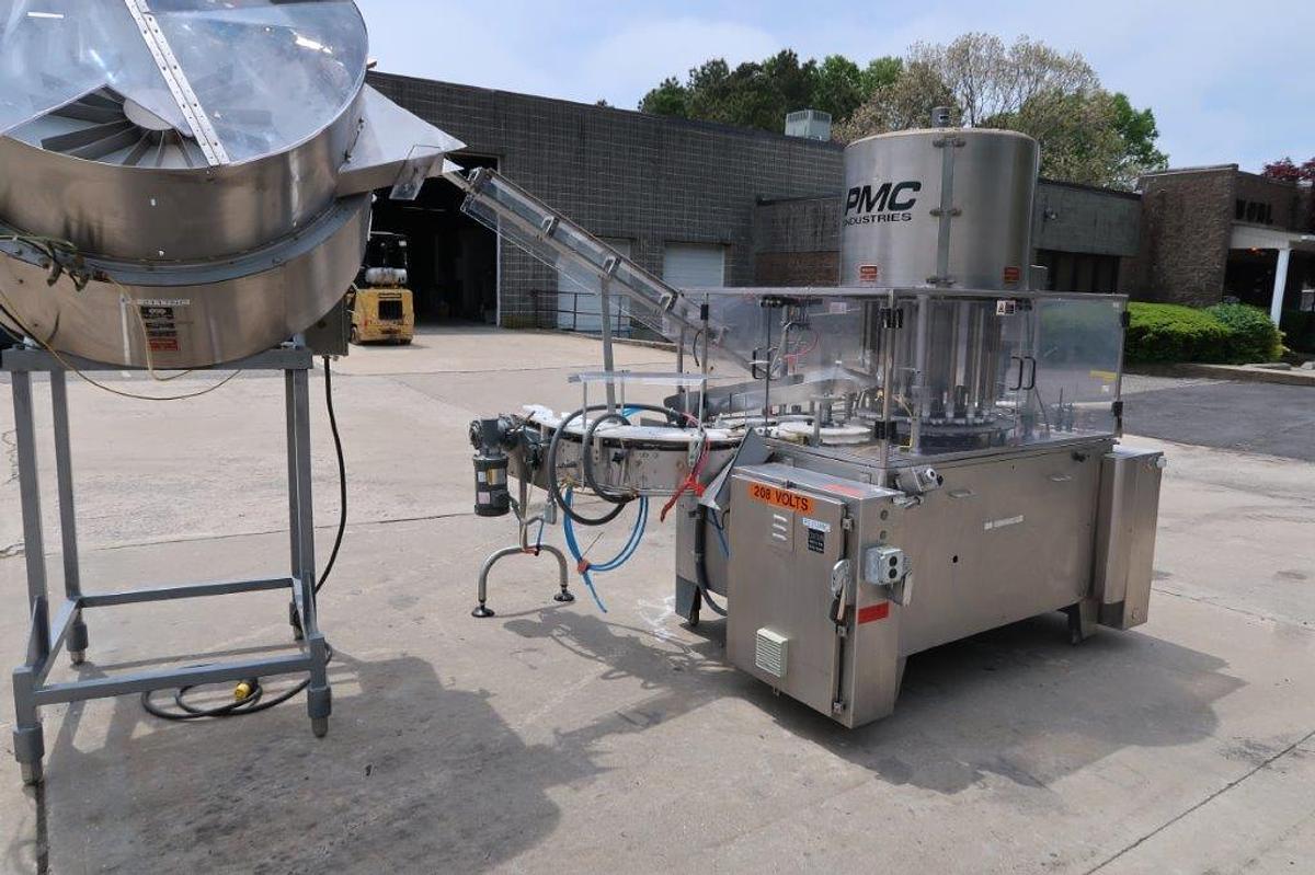 Used PMC XRC-1800 Automatic Rotary Pump Placer, with Sorter, 300 per minute