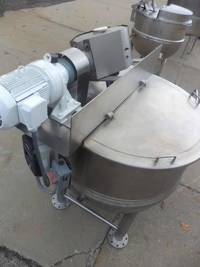 Used 200 Gallon Lee Double Motion “INA” Mix Kettle, 316 Stainless Steel
