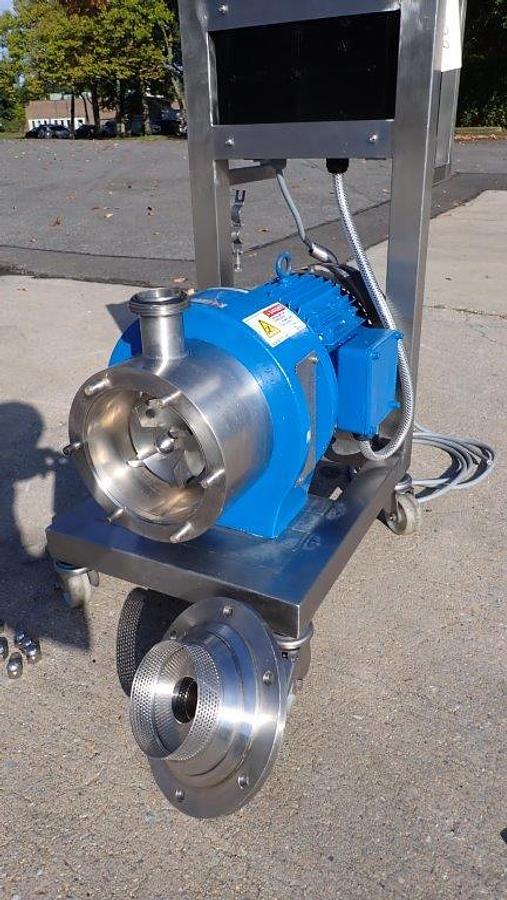 Used Silverson 450LS High Shear Inline Mixer, 10 HP