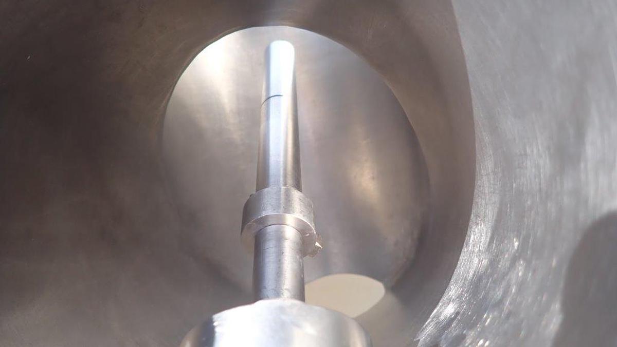 Used Patterson Kelley 8 Quart SS Twin Shell Tumbling Blender