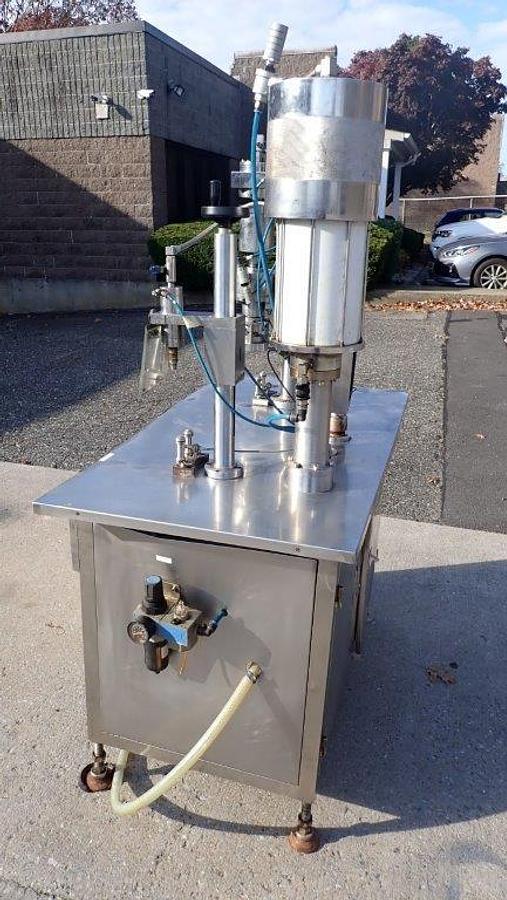 Used Yangzhou Meida Semi-Automatic Aerosol Filler