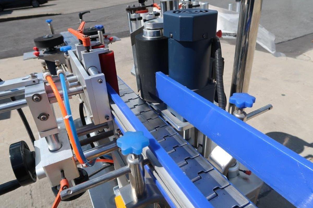 Used King Automatic Spot/Wraparound Pressure Sensitive Labeler