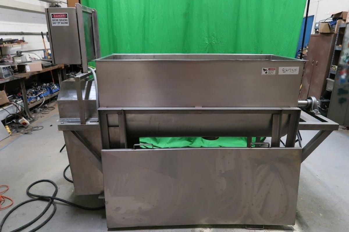 Used 18 Cu. Ft. Stainless Horizontal Paddle Blender, with Scrapers