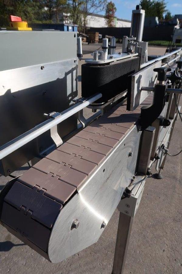 Used In-Line “Paradigm 700” Stainless Steel Automatic Spot/Wraparound Labeling Machine
