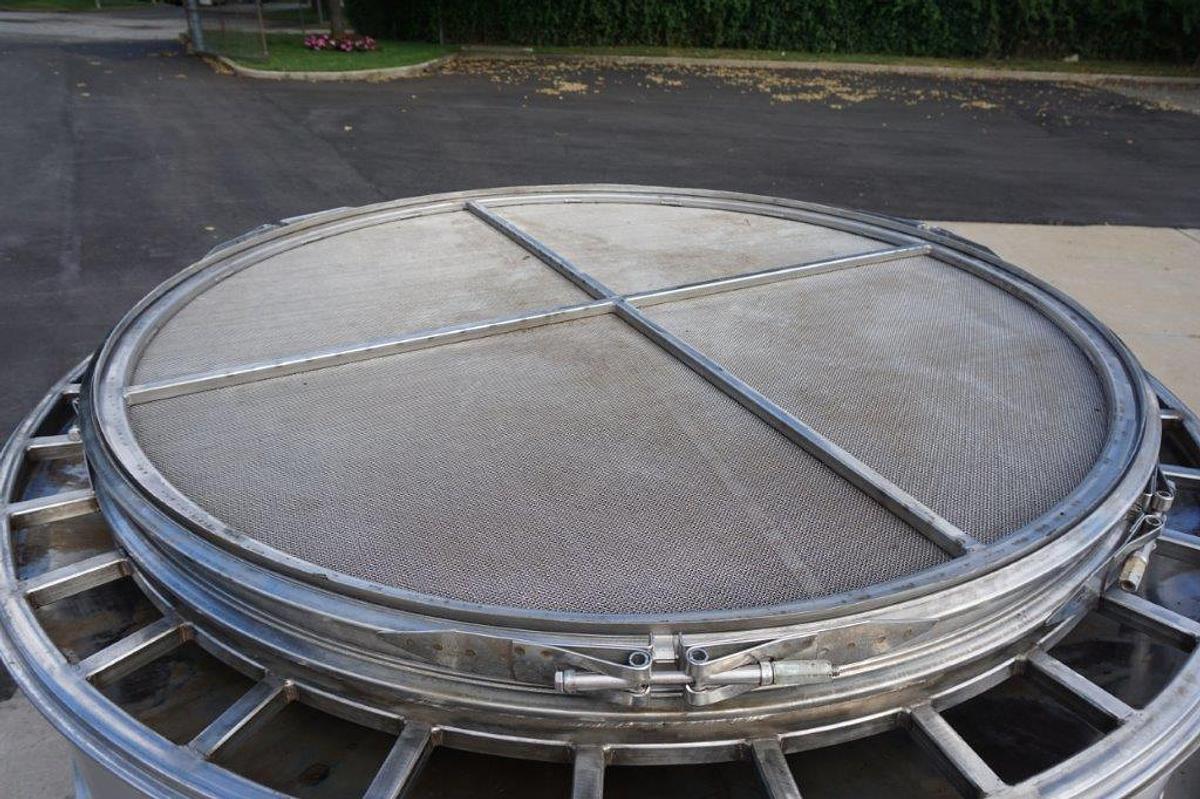 Used Kason 72 In. Diameter Stainless Steel Double Deck Screener
