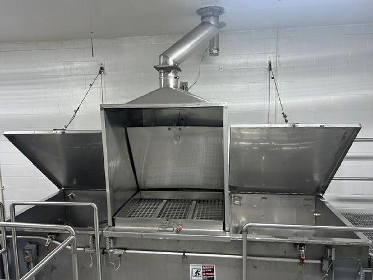 Used 125 Cu. Ft. Double Ribbon Blender, SS