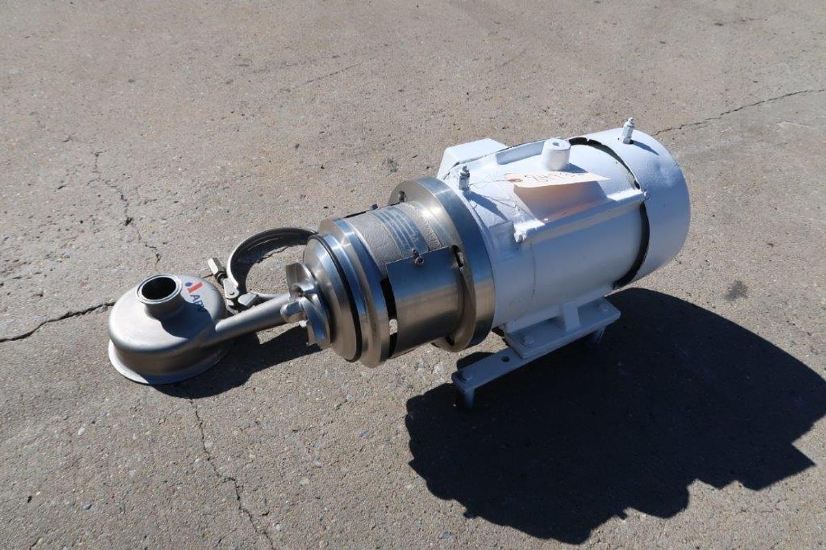 Used APV 2 In. X 2 In. Stainless Steel Sanitary Centrifugal Pump, 3 HP