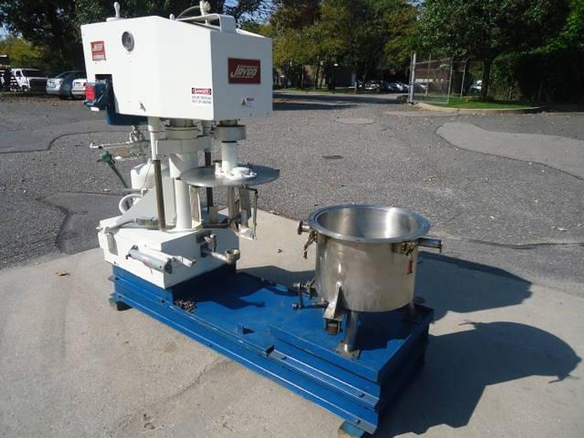 Used Jaygo 10 Gal. Ss Dual Shaft Mixer, Xp Vari