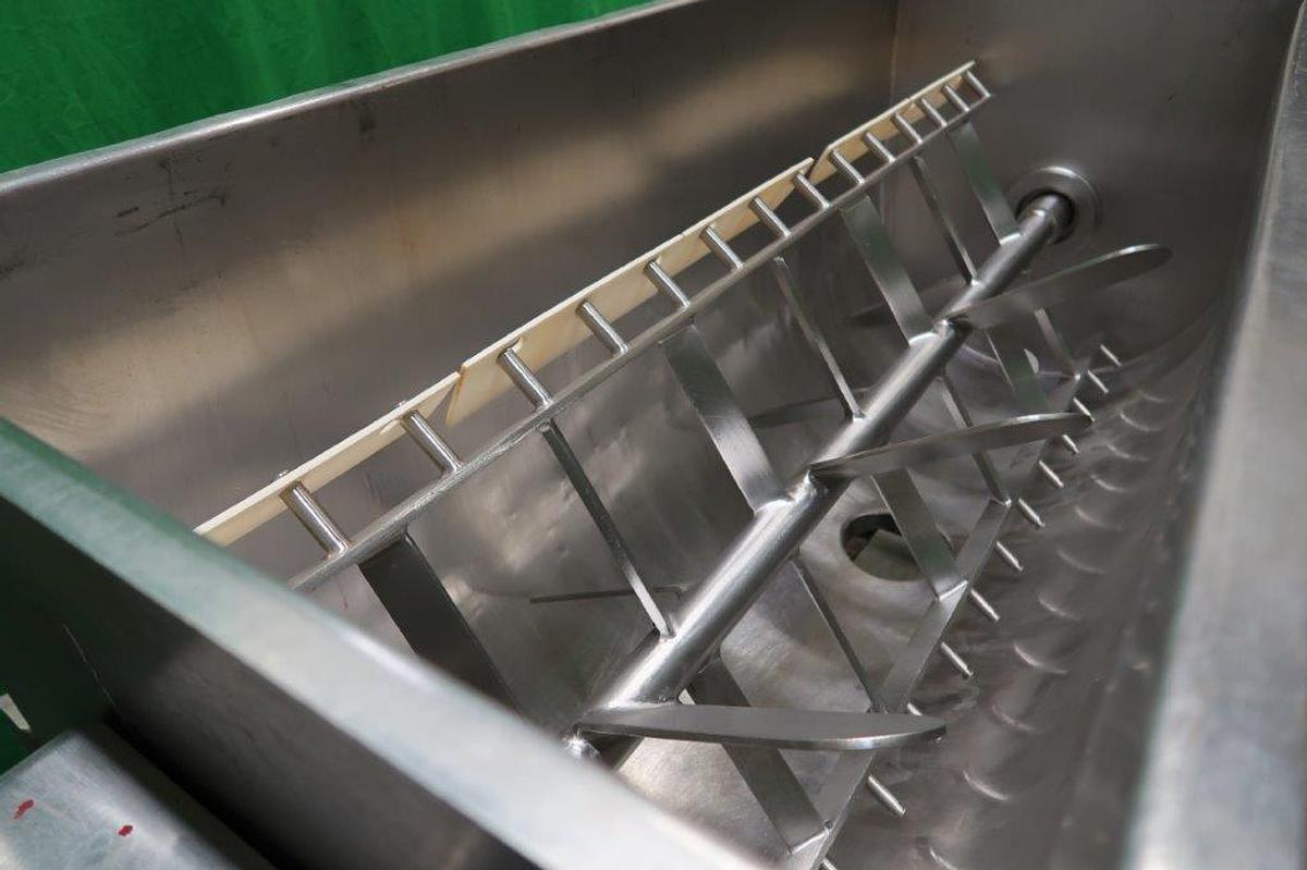 Used 18 Cu. Ft. Stainless Horizontal Paddle Blender, with Scrapers