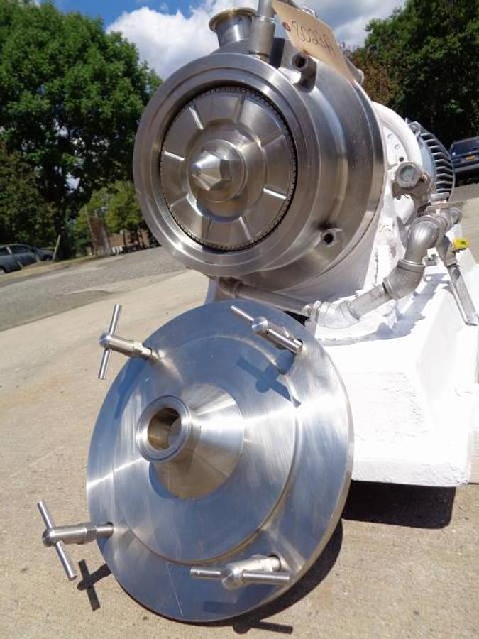 Used Charlotte SD-40 Stainless Steel Colloid Mill, 40 HP S/N 3898
