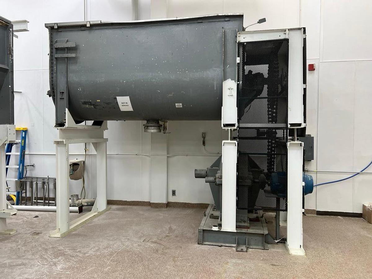 Used Day 160 Cu. Ft. Stainless Steel Double Ribbon Blender